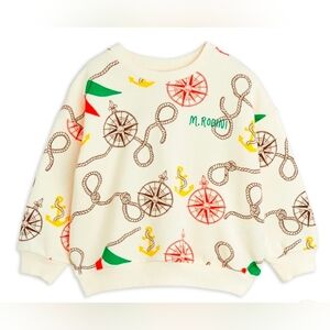 NWOT Mini Rodini Nautical Sweatshirt